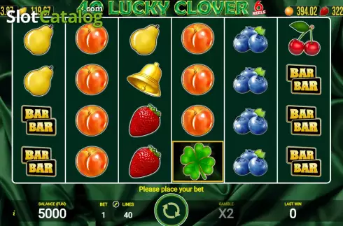 Скрин2. 40 Lucky Clover 6 Reels слот