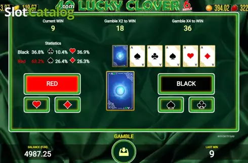 Скрин5. 40 Lucky Clover 6 Reels слот