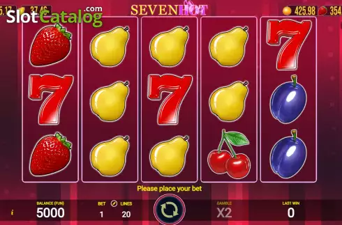 Скрин2. Seven Hot слот