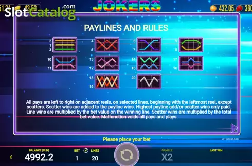 Скрин9. Jokers слот
