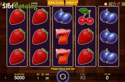 Скрин2. Mega Hot (AGT Software) слот