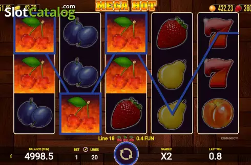 Скрин4. Mega Hot (AGT Software) слот