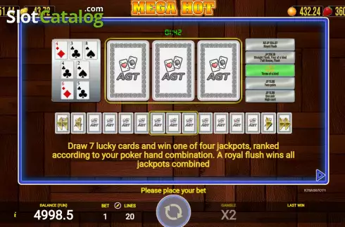 Скрин8. Mega Hot (AGT Software) слот