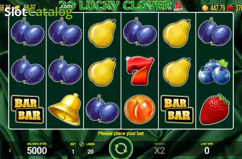 Скрин2. 20 Lucky Clover слот