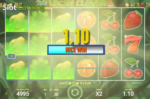 Скрин3. 20 Lucky Clover слот