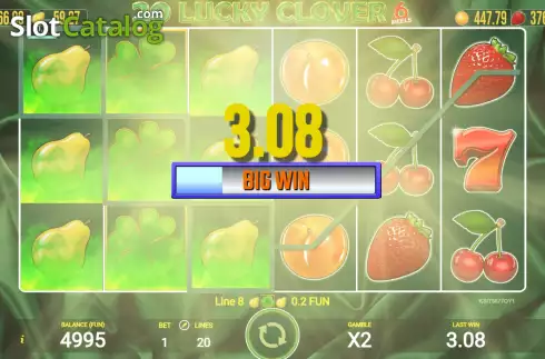 Скрин4. 20 Lucky Clover слот