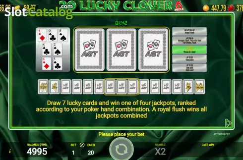 Скрин8. 20 Lucky Clover слот