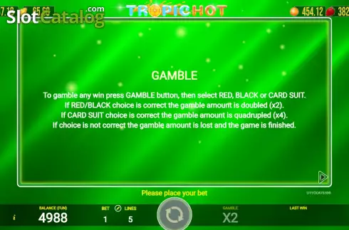 Скрин7. Tropic Hot слот