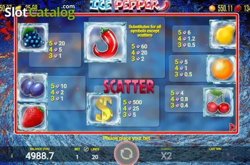 Скрин6. Ice Pepper слот