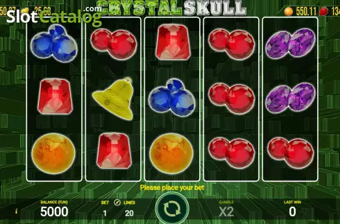 Скрин2. Crystal Skull (AGT Software) слот