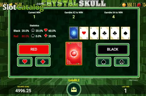 Скрин5. Crystal Skull (AGT Software) слот