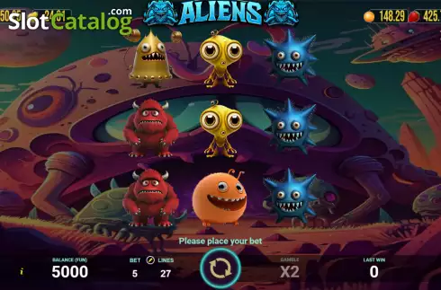 Скрин2. Aliens (AGT Software) слот