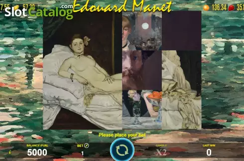 Скрин2. Edouard Manet слот
