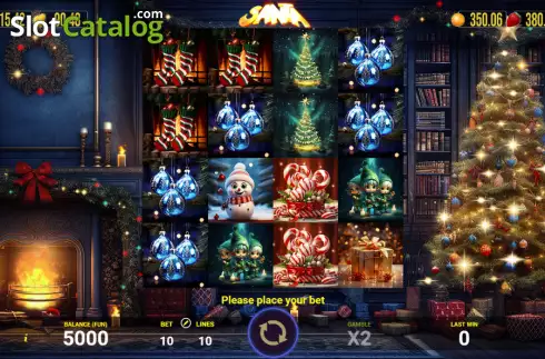 Скрин2. Santa (AGT Software) слот