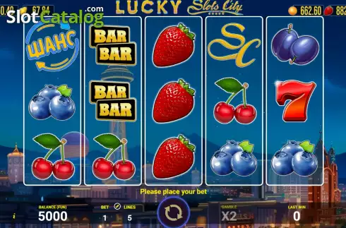 Скрин2. Lucky Slots City слот