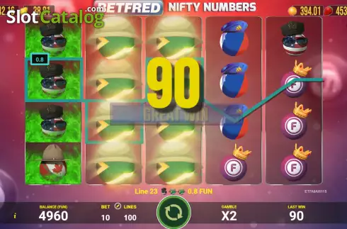 Скрин3. Betfred Nifty Numbers слот