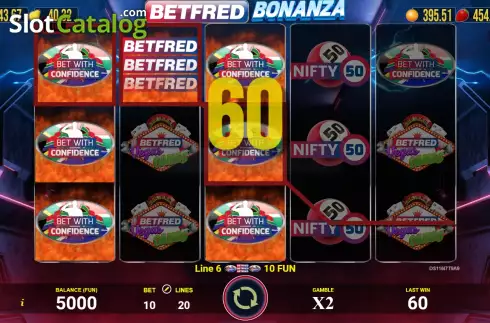 Скрин3. Betfred Bonanza слот