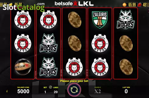 Скрин2. Betsafe LKL слот