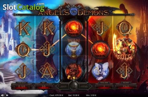 Скрин4. Angels vs Demons слот