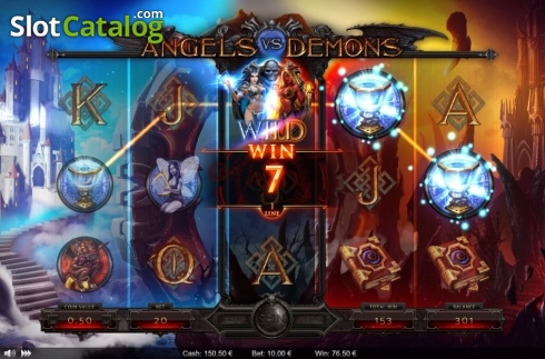 Скрин8. Angels vs Demons слот