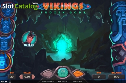 Скрин5. Vikings Frozen Gods слот