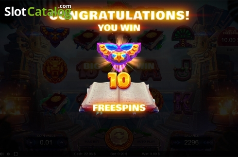 Скрин7. Book of Treasures (Thunderspin) слот