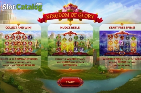 Скрин2. Kingdom of Glory слот