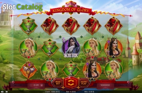 Скрин3. Kingdom of Glory слот