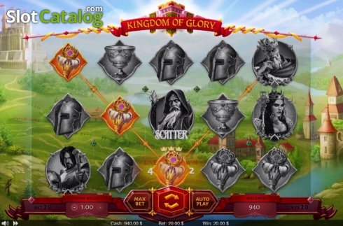 Скрин4. Kingdom of Glory слот