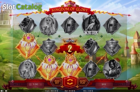 Скрин5. Kingdom of Glory слот