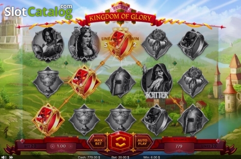 Скрин6. Kingdom of Glory слот