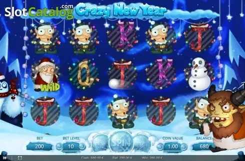 Скрин3. Crazy New Year слот