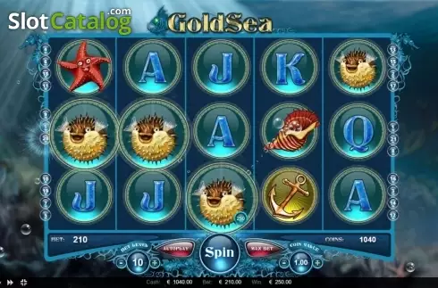 Скрин3. Gold Sea слот