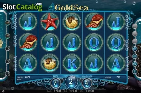 Скрин5. Gold Sea слот