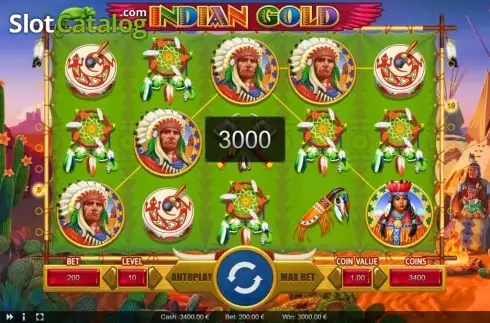 Скрин3. Indian Gold слот