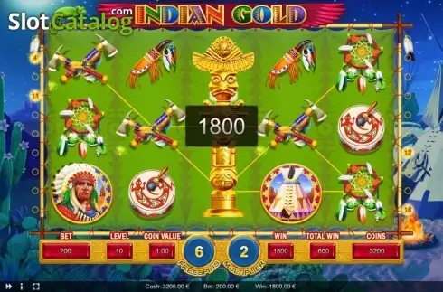 Скрин4. Indian Gold слот