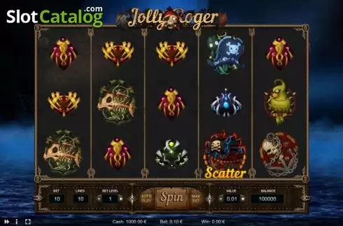 Скрин2. Jolly Roger (Thunderspin) слот