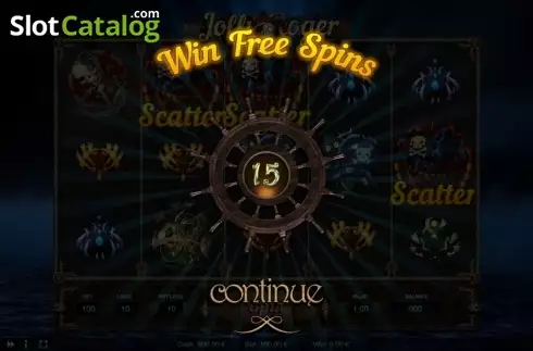 Скрин4. Jolly Roger (Thunderspin) слот