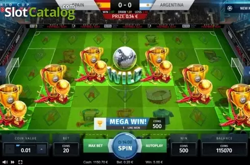 Скрин2. World Cup Football Slot слот