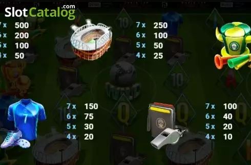 Скрин7. World Cup Football Slot слот