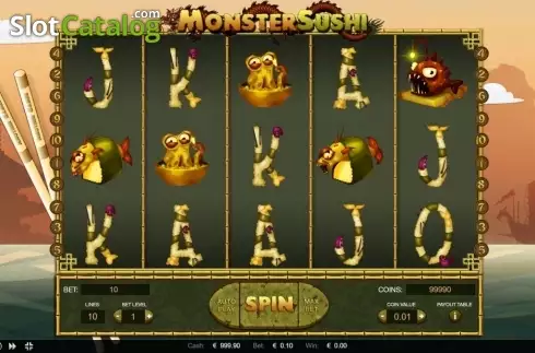 Скрин2. Monster Sushi слот