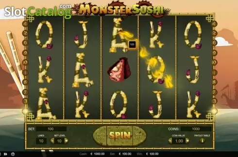 Скрин3. Monster Sushi слот