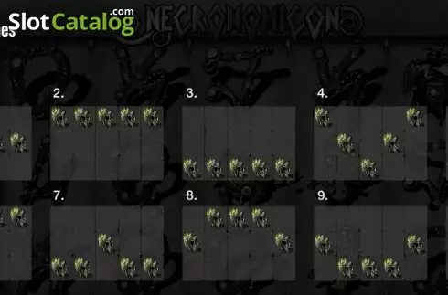 Скрин8. Necronomicon слот