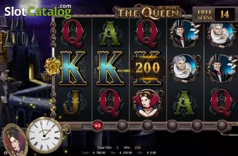 Скрин6. Queen of Spades (Thunderspin) слот