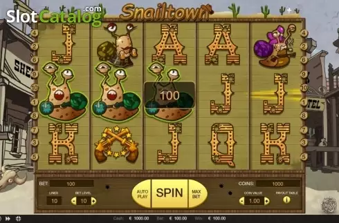 Скрин3. Snailtown слот