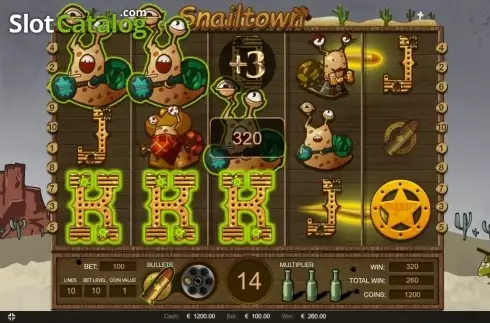 Скрин5. Snailtown слот