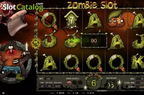 Скрин5. Zombie Slot (Thunderspin) слот