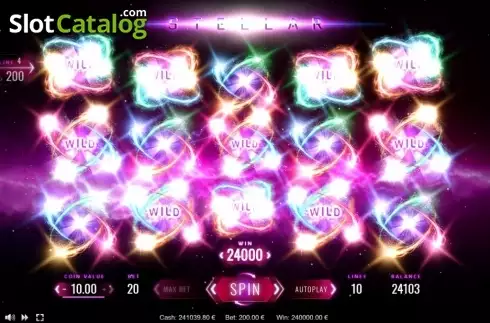 Скрин6. Stellar (Thunderspin) слот