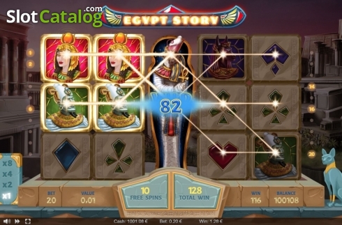 Скрин5. Egypt Story слот