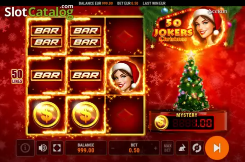 Скрин3. 50 Jokers Christmas слот